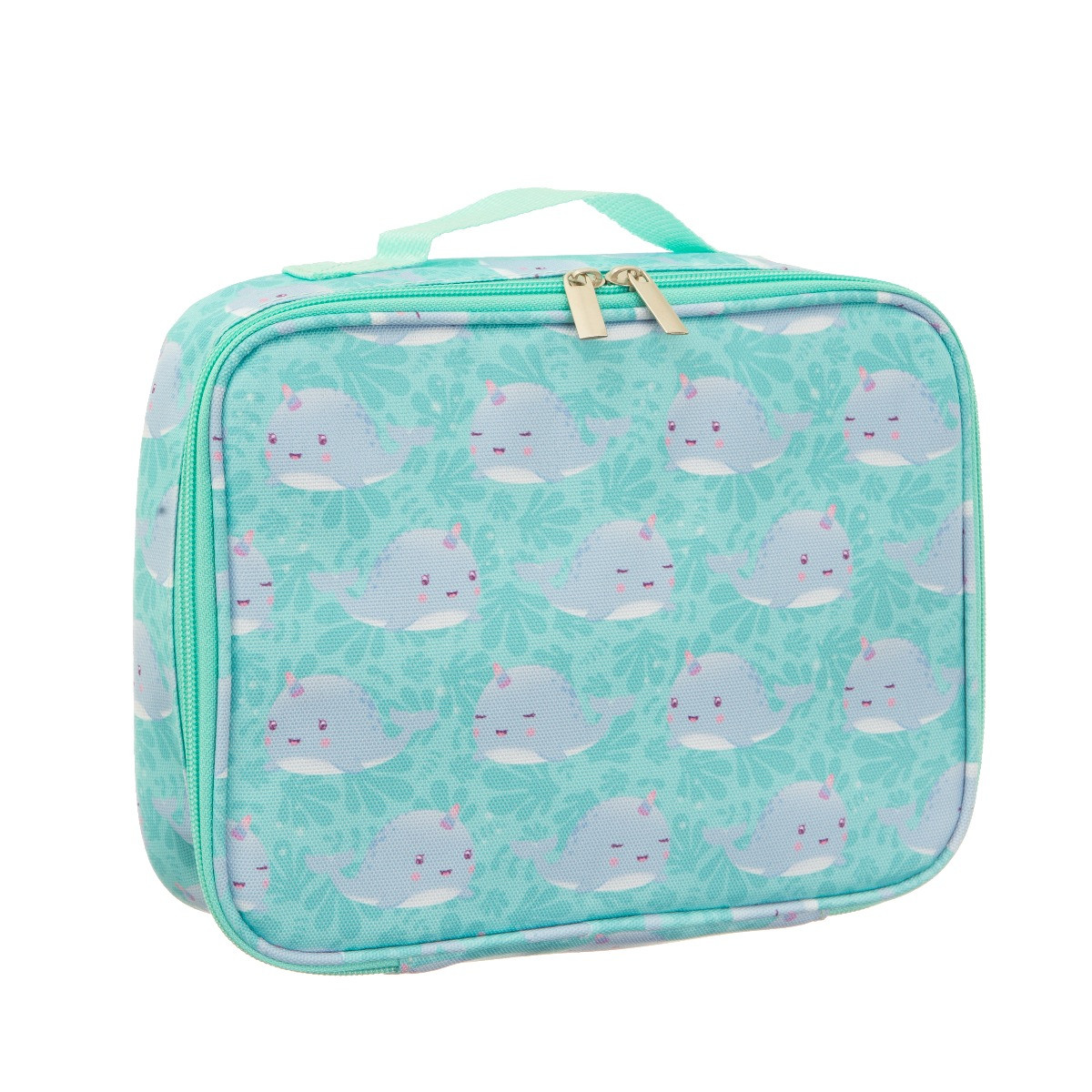 Sass & Belle Alma Narwhal Lunch Bag>