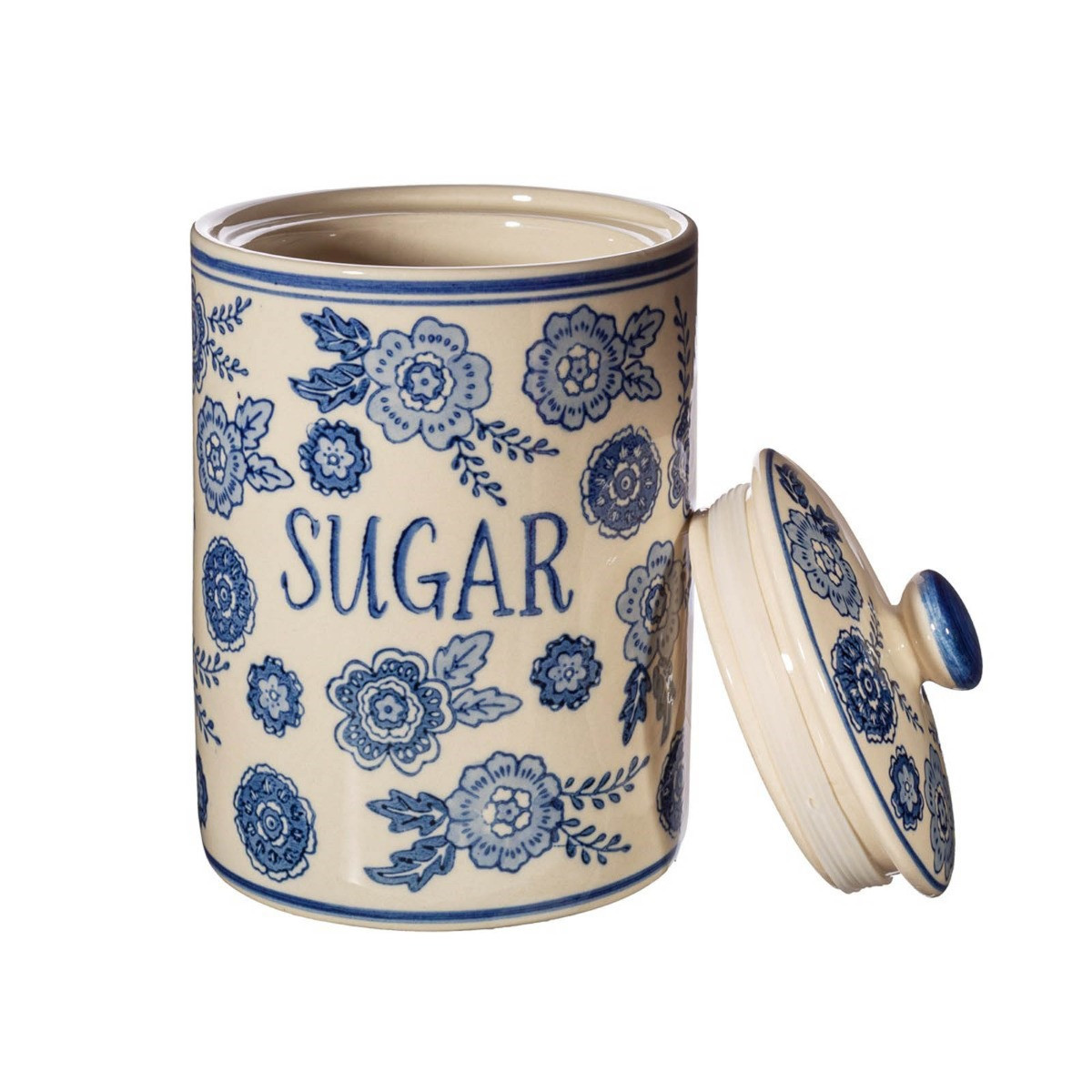 Sass & Belle Willow Sugar Storage Jar - Blue>
