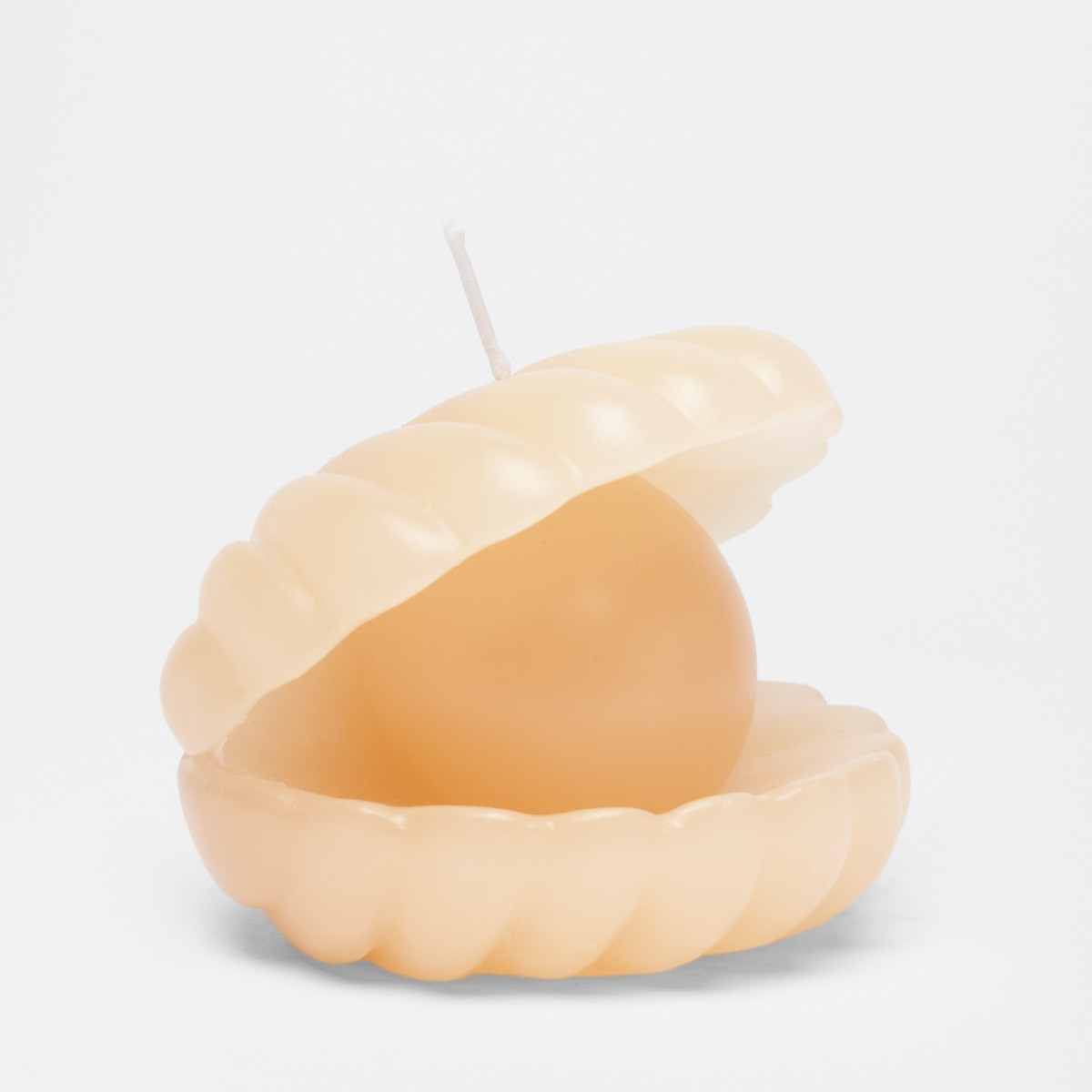 OHS Shell Clam Candle - Peach>