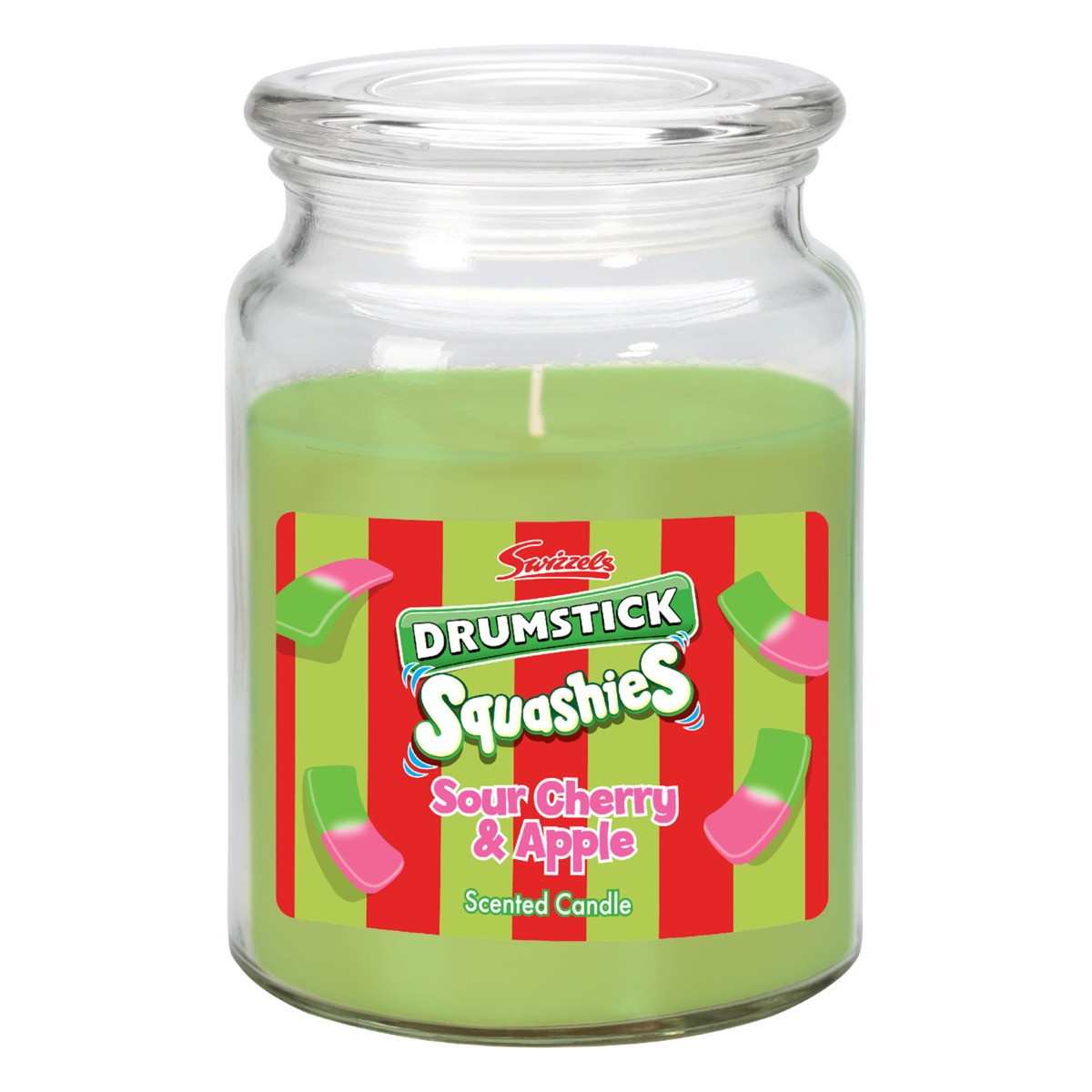 Swizzels 18oz Jar Candle - Sour Cherry & Apple >