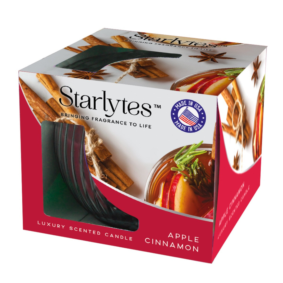 Starlytes Boxed Candle - Apple Cinnamon>