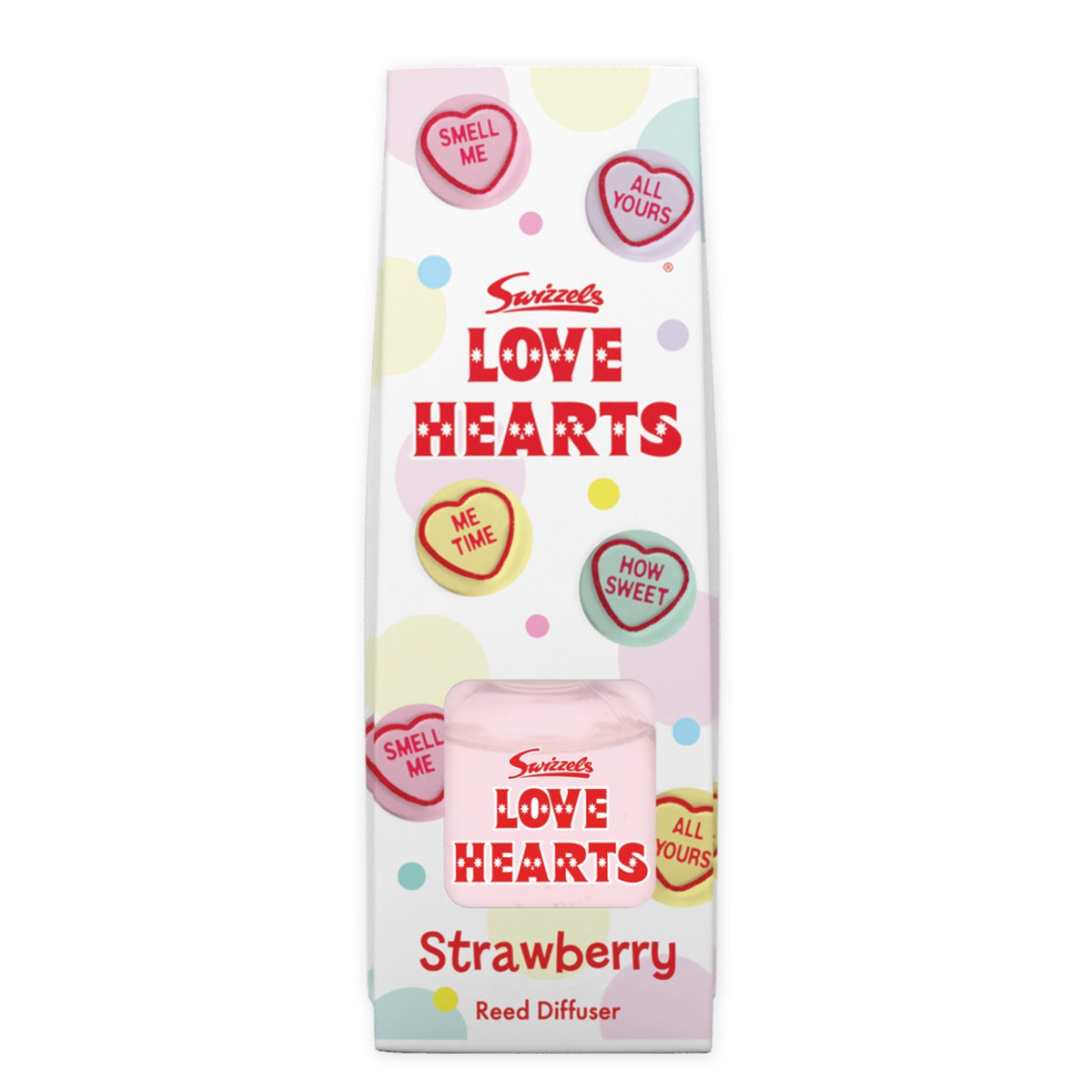 Swizzels 50ml Reed Diffuser - Love Hearts>