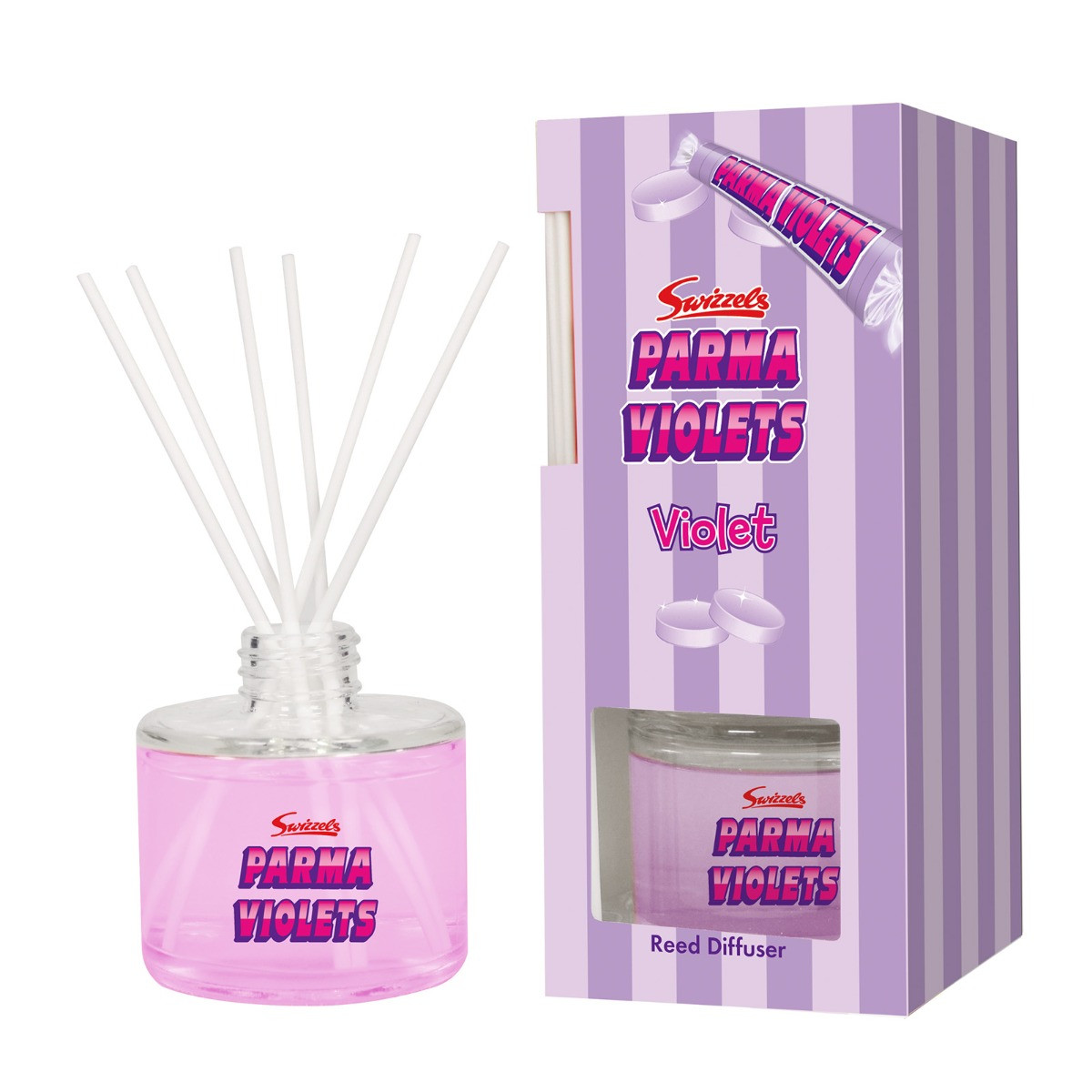 Swizzels 100ml Reed Diffuser - Parma Violets>