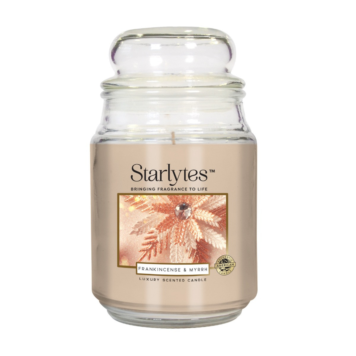 Starlytes 18oz Jar Candle - Frankincense & Myrrh>