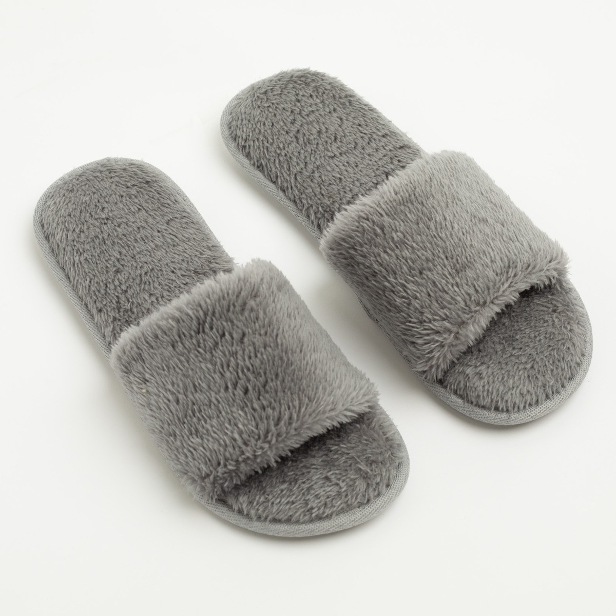 OHS Teddy Slider Slippers - Grey>
