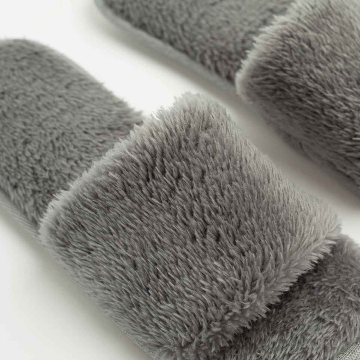 OHS Teddy Slider Slippers - Grey>