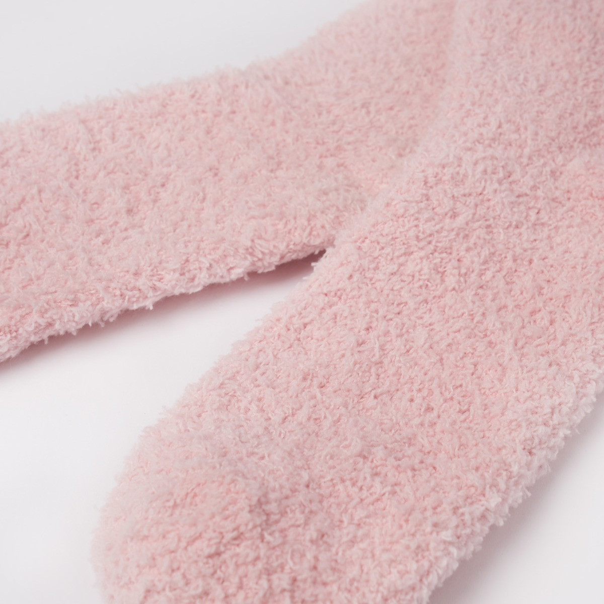 OHS Fluffy Fleece Socks - Blush>