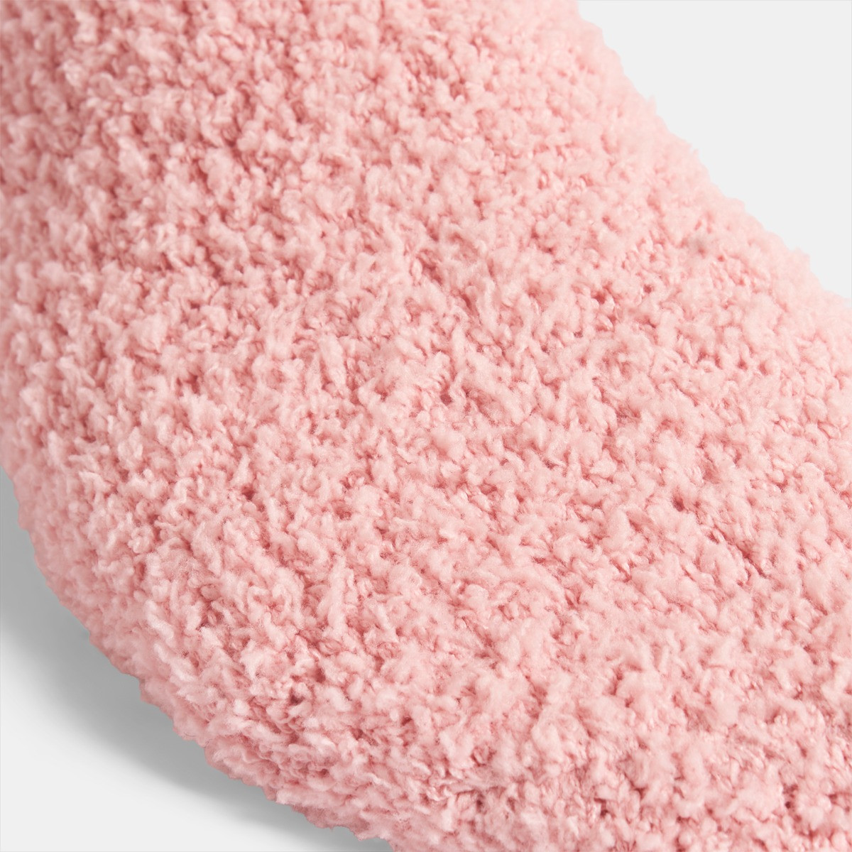 OHS Heart Fluffy Fleece Socks, Blush - 3 Pack>