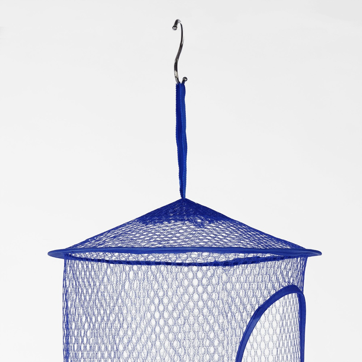 OHS Kids Toys Storage Hanging Net Basket - Navy>