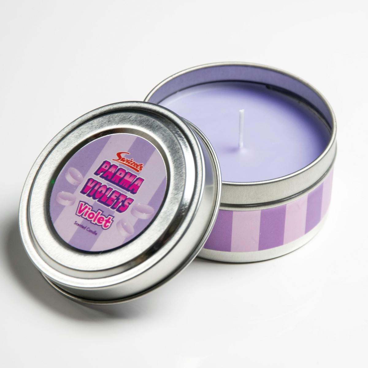 Swizzels Scented Candle 3oz Tin - Parma Violets>