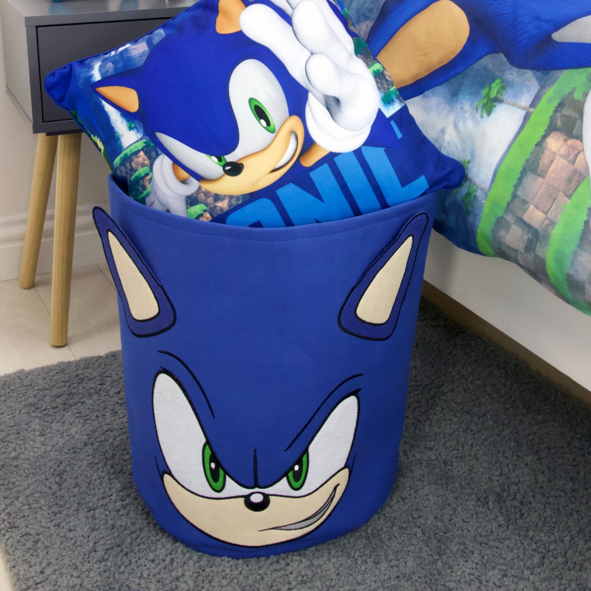 Sonic The Hedgehog Storage Tub - Multi>