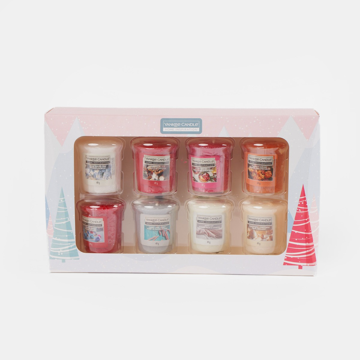 Yankee Candle Votive Set Of 8 Multi