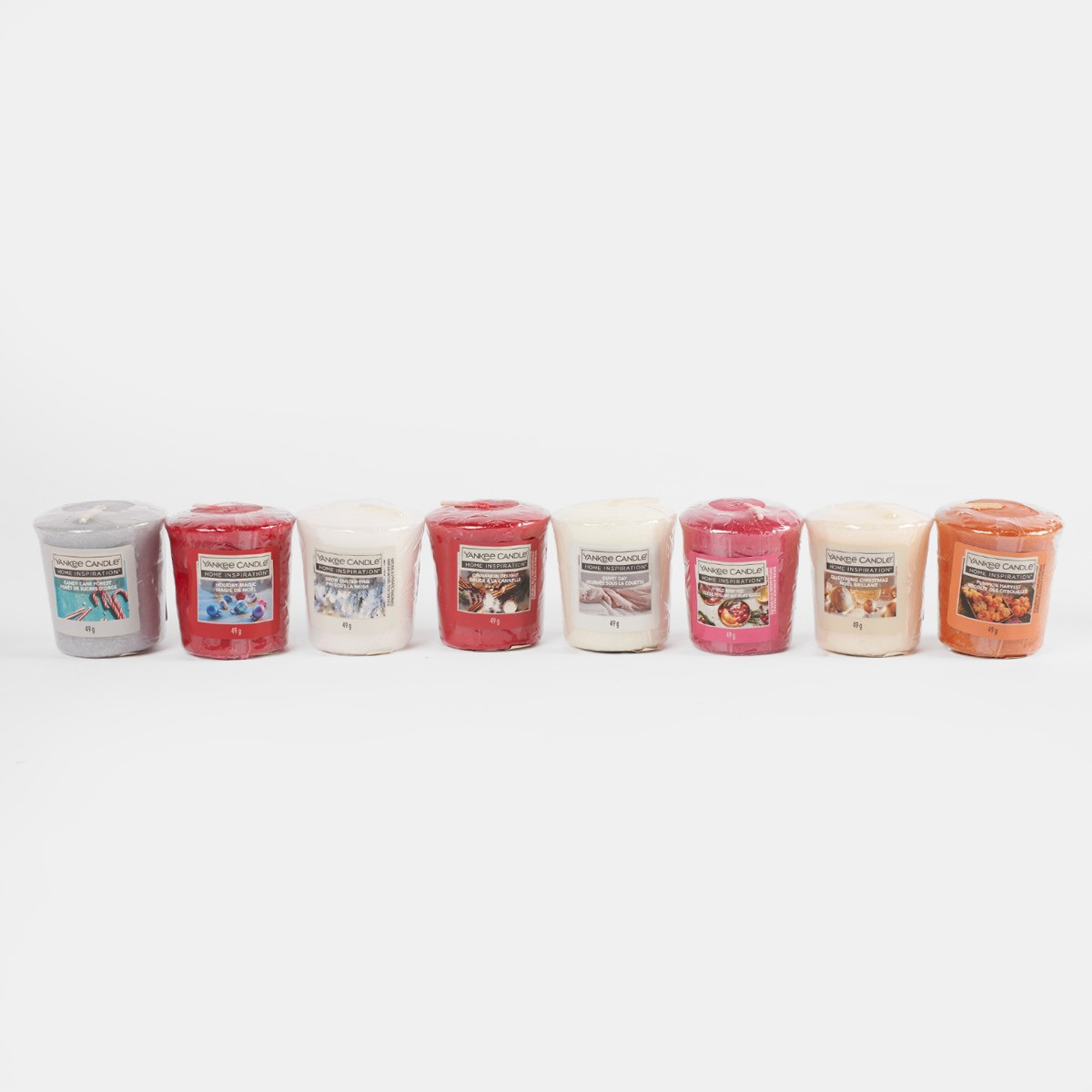 Yankee Candle Votive Set Of 8 Multi