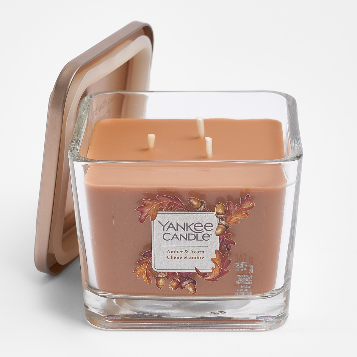 Yankee Candle Elevation Medium Jar - Amber & Acorn>