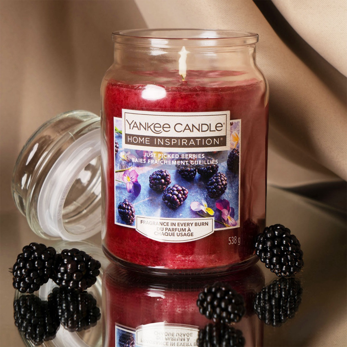 Yankee Candle Home Inspiration Large Jar Just Picked Berries