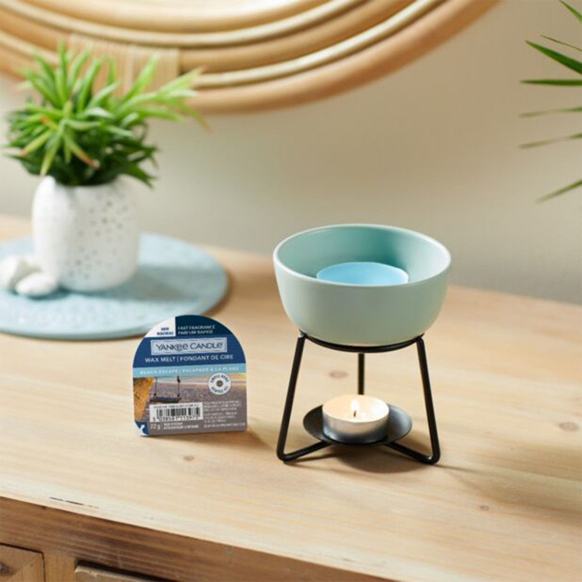 Yankee Candle Beach Escape Wax Melt, Blue - 22G>