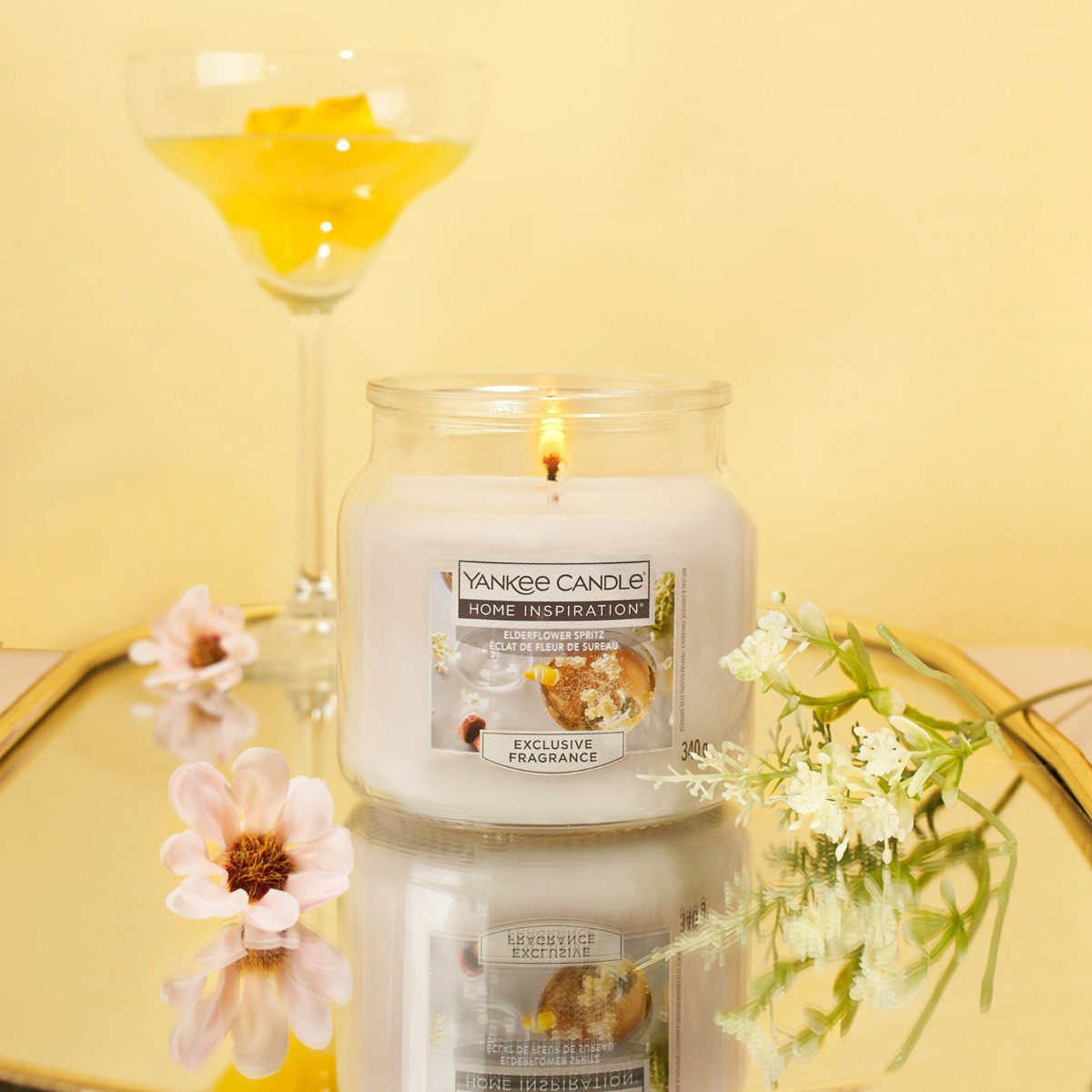 Yankee Candle Medium Jar - Elderflower Spritz>
