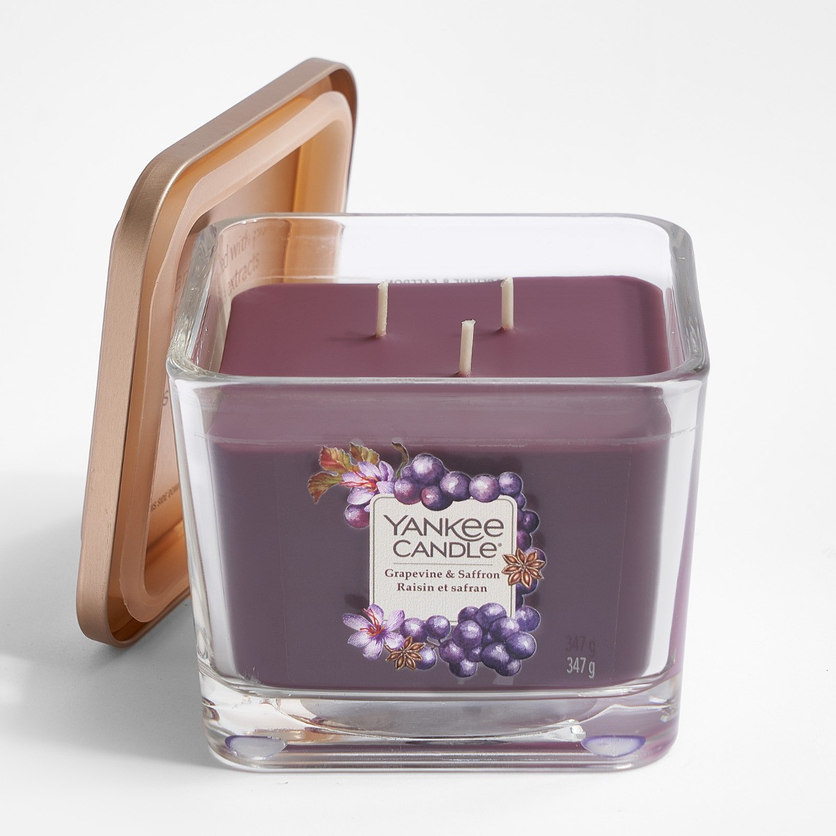 Yankee Candle Elevation Medium Jar - Grapevine & Saffron>