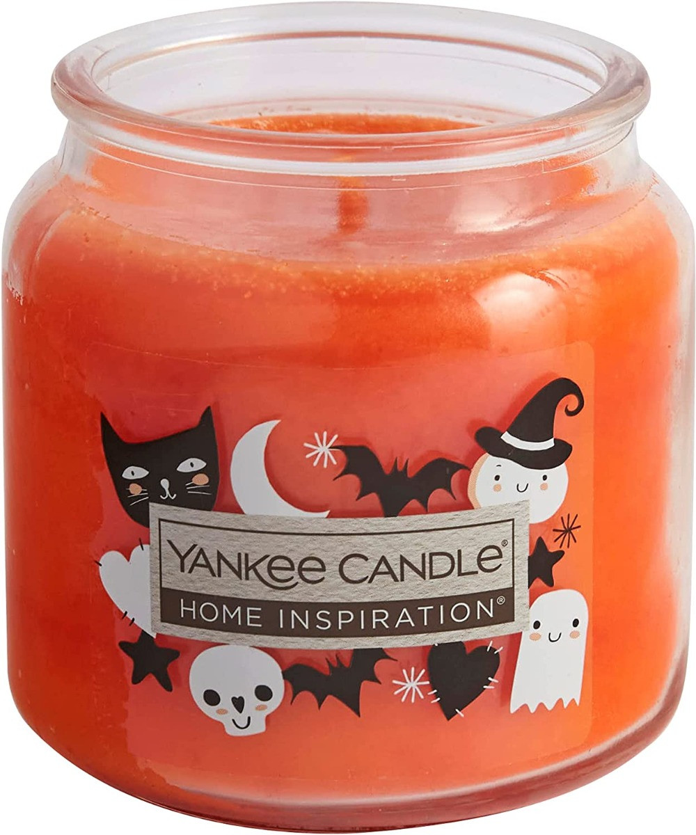 Yankee Candle Home Inspiration Medium Jar - Halloween Perfect Pumpkin>