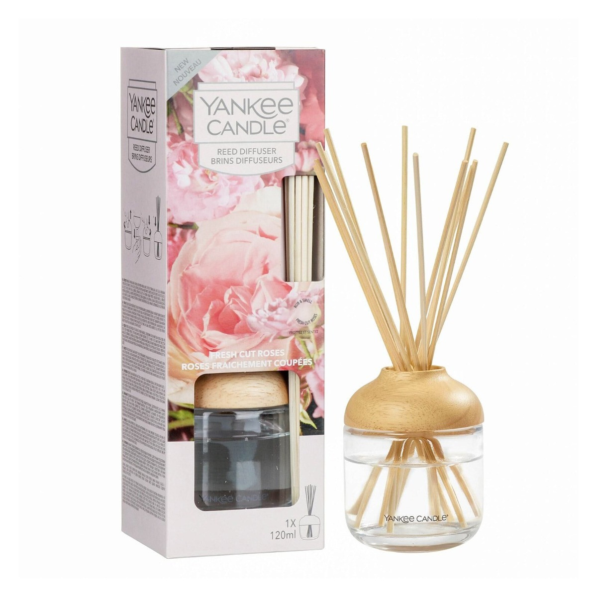 Yankee Candle Reed Diffuser - Fresh Cut Roses