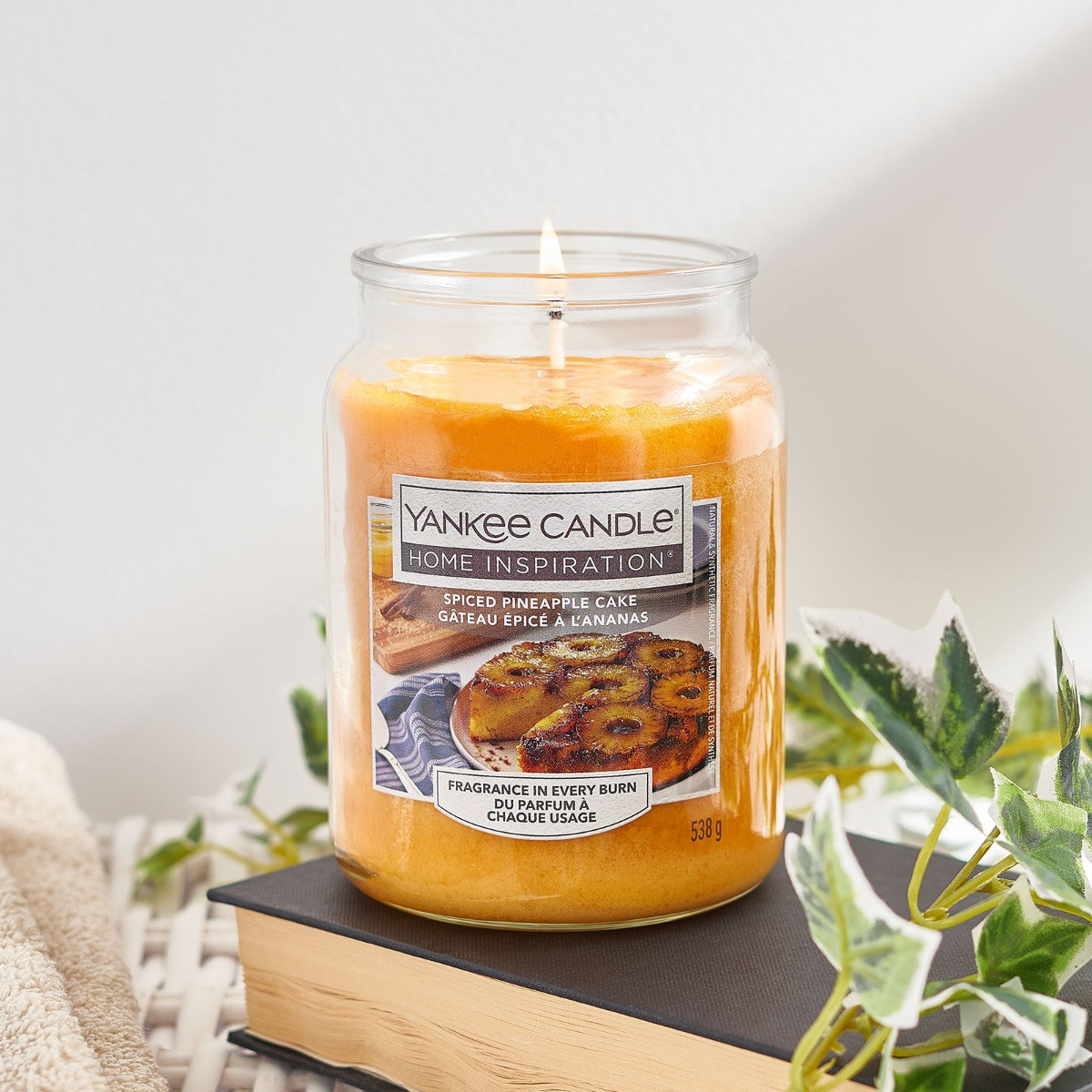 Yankee Candle Home Inspiration Large Jar Spiced Pineapple Cake