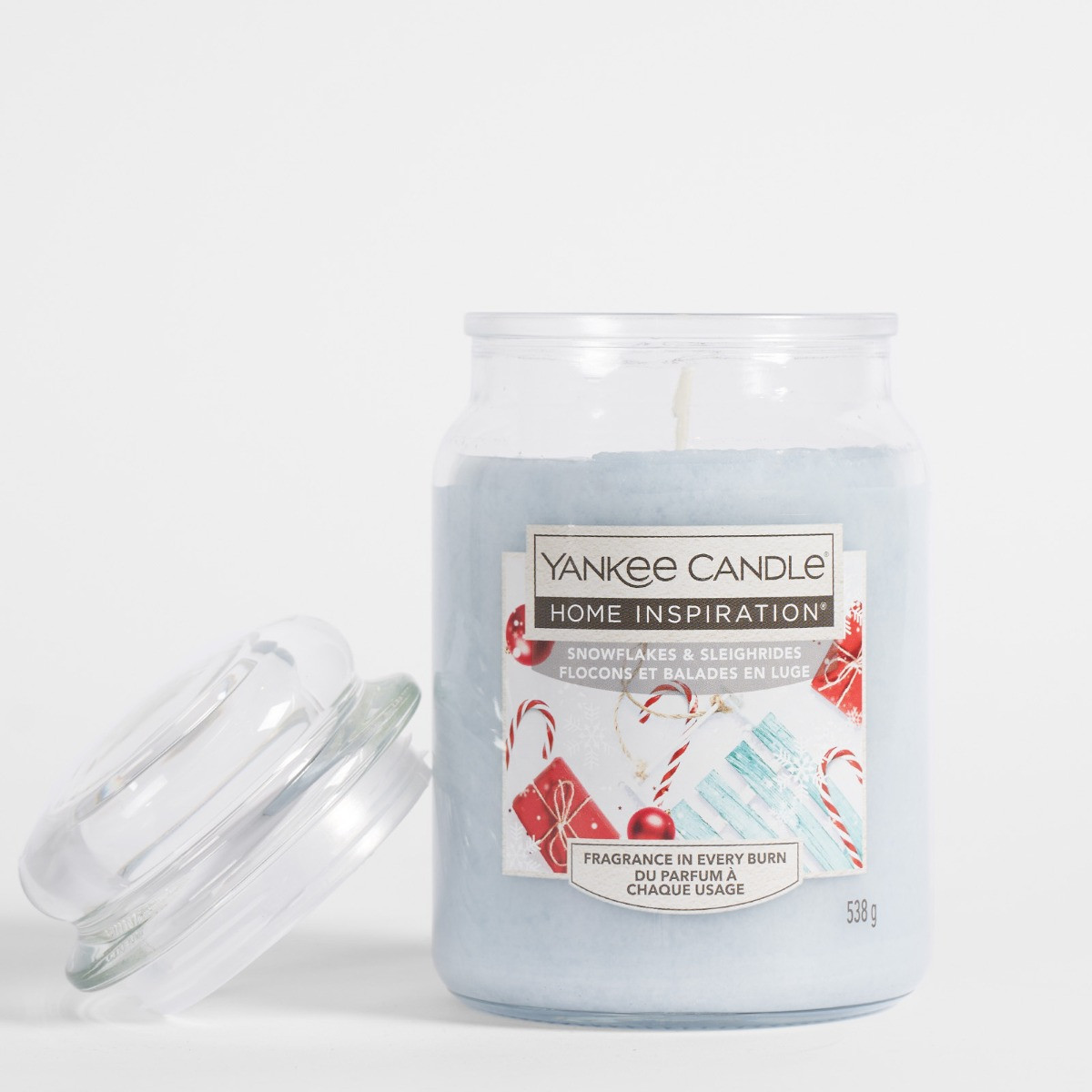 Yankee Candle Large Jar Snowflake Sleighride