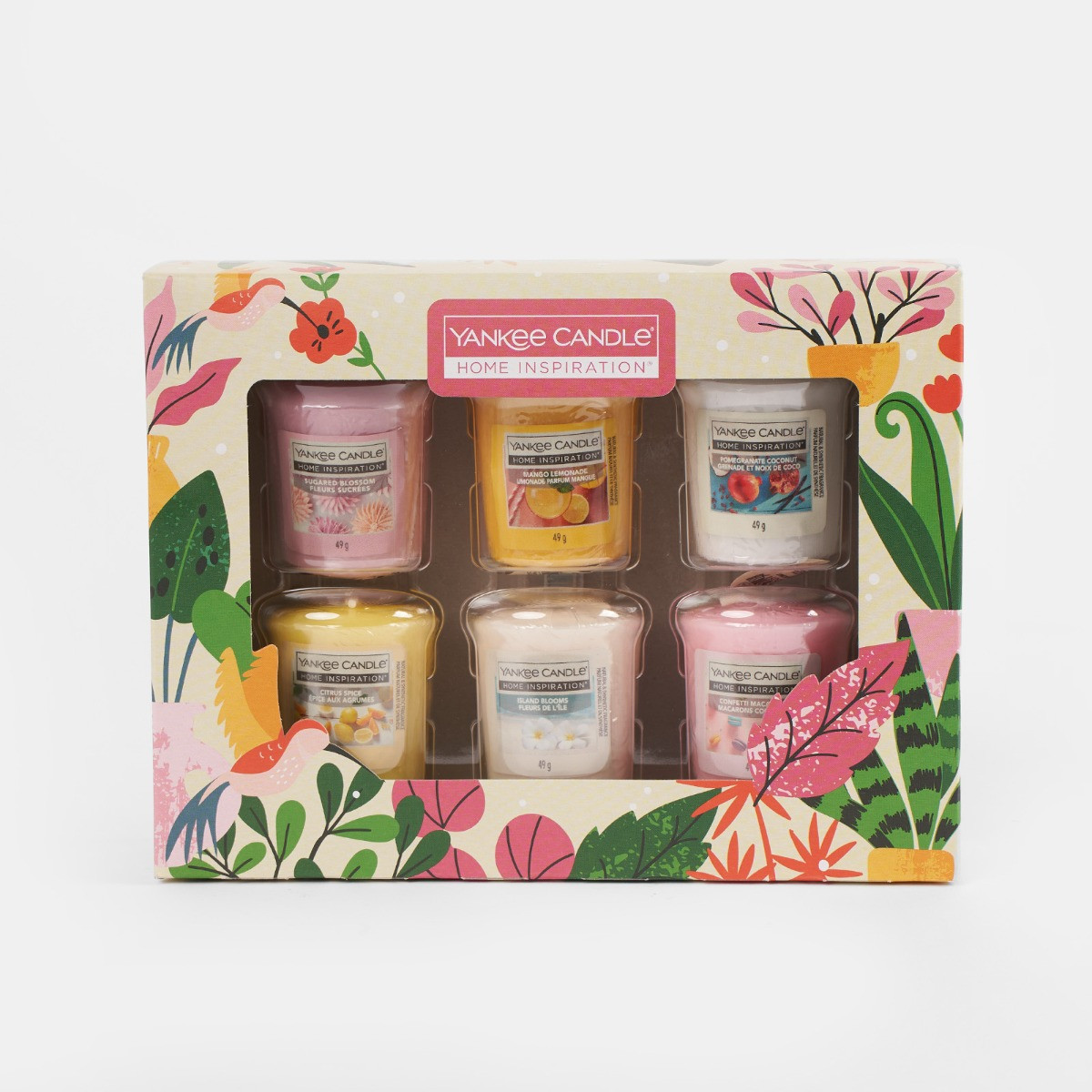 Yankee Candle Votive Set Of 6 Multi / Yellow