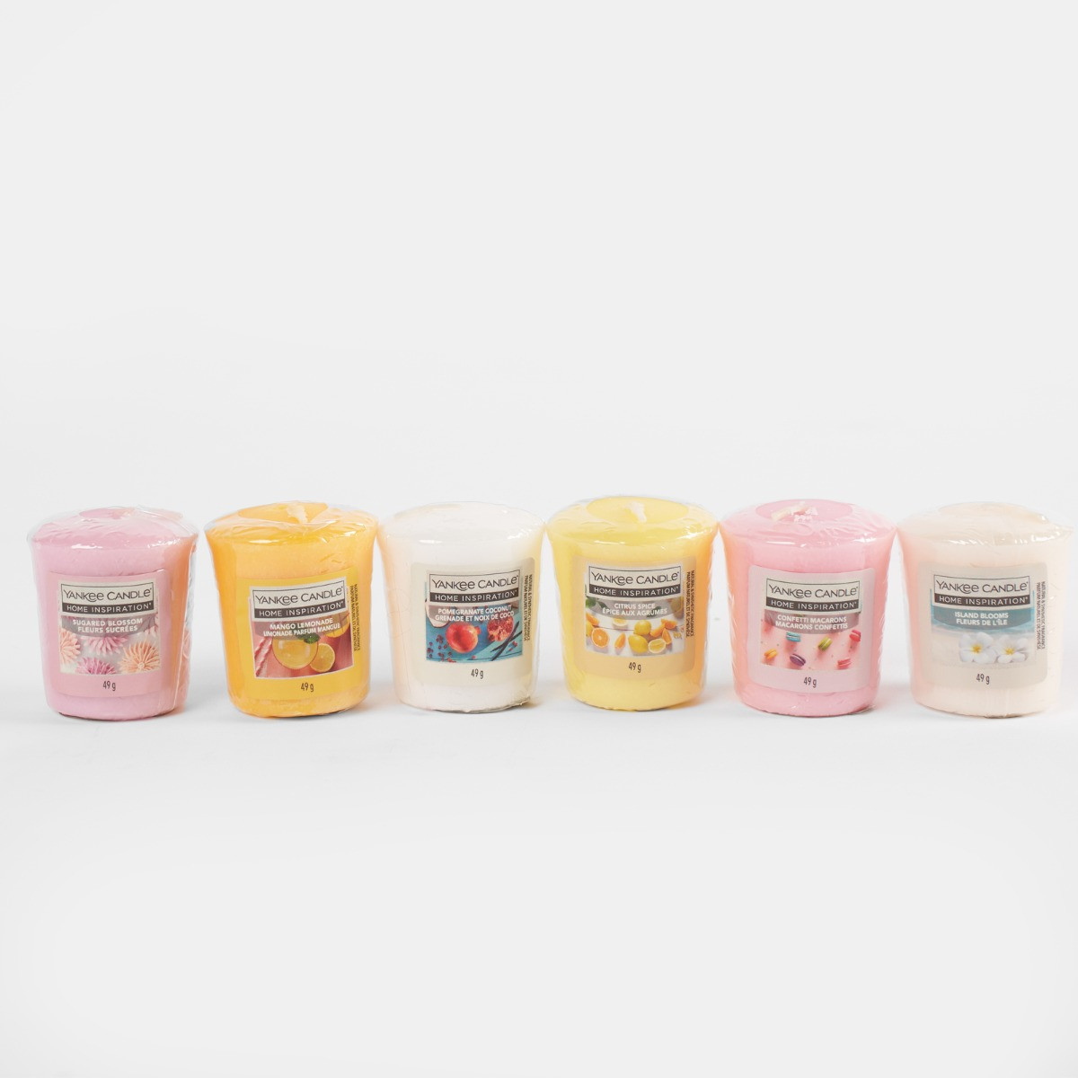 Yankee Candle Votive Set Of 6 Multi / Yellow