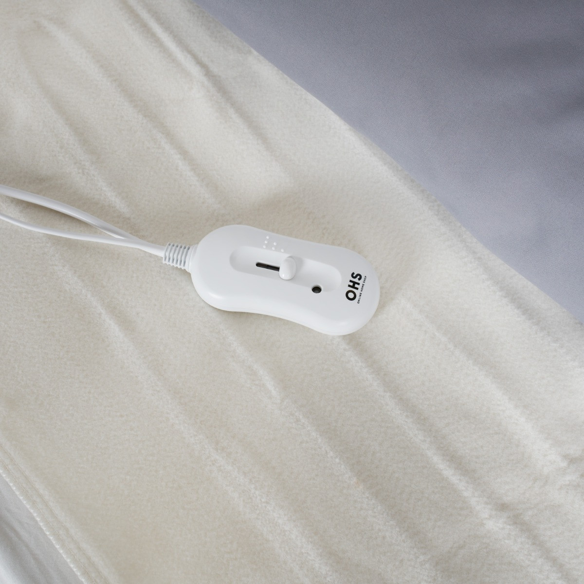 OHS Heated Under Electric Blanket, White - Double>