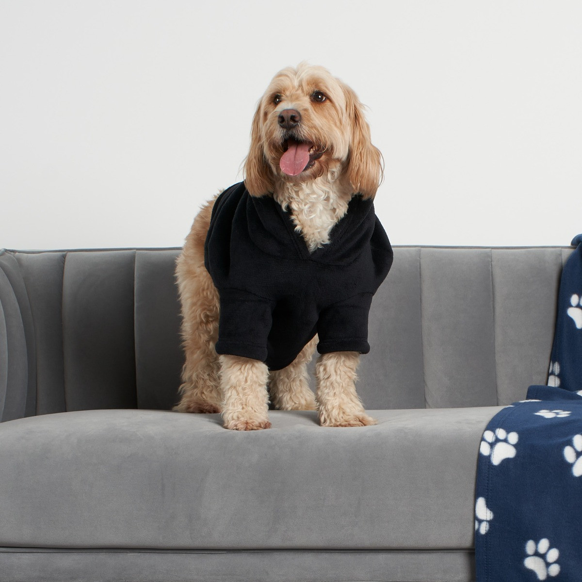 OHS Dog Hoodie Blanket - Black>