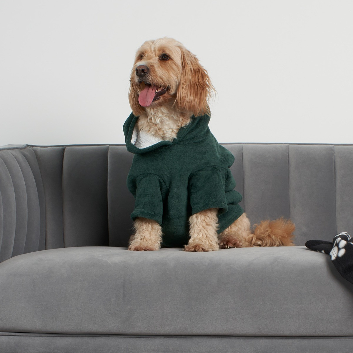 OHS Medium Dog Hoodie Blanket - Forest Green>