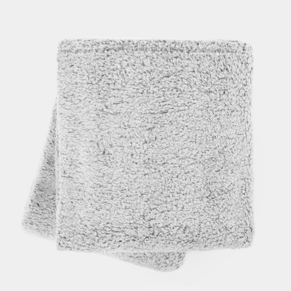 OHS Teddy Marl Throw, Charcoal 150 x 200cm