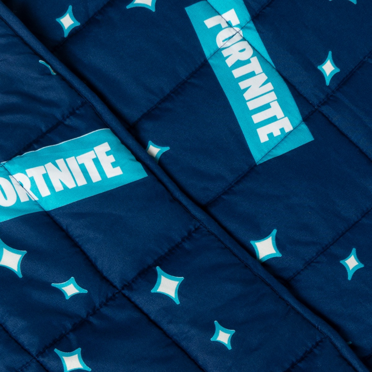 Fortnite Party Weighted Blanket, Navy Blue - 3kg>