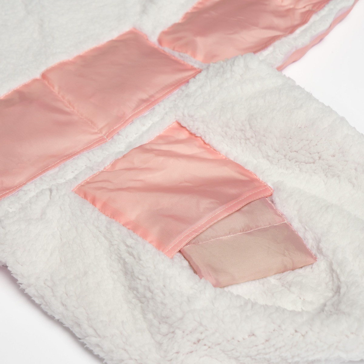 OHS Weighted Hoodie Blanket, Blush - Adults 2.3kg>