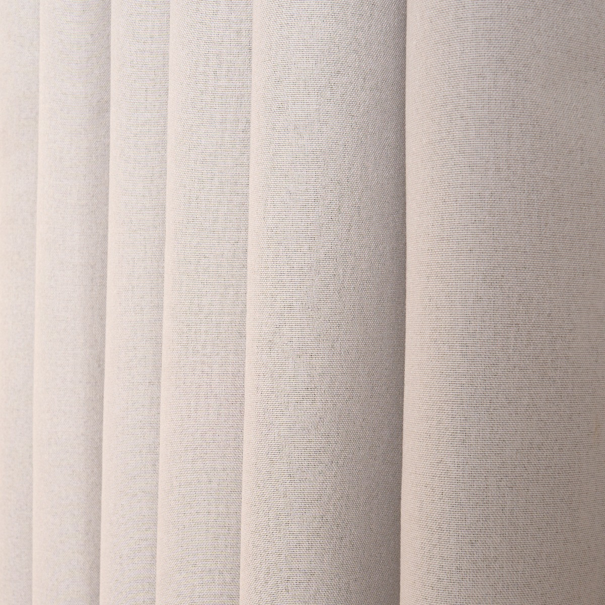 OHS Woven Texture Eyelet Ultra Blackout Curtains, Cream - 66 x 54">