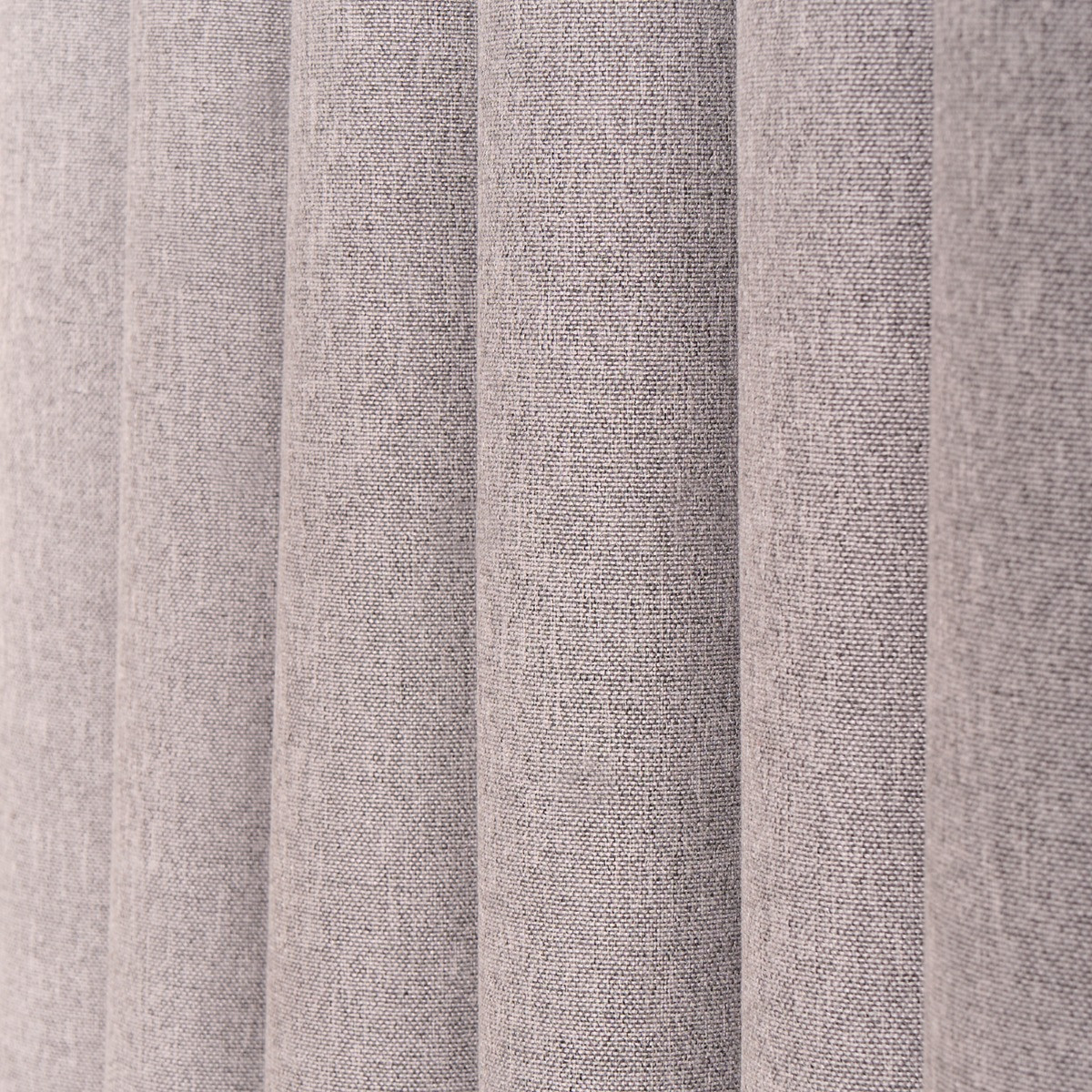 OHS Woven Texture Eyelet Ultra Blackout Curtains, Grey - 90 x 90">