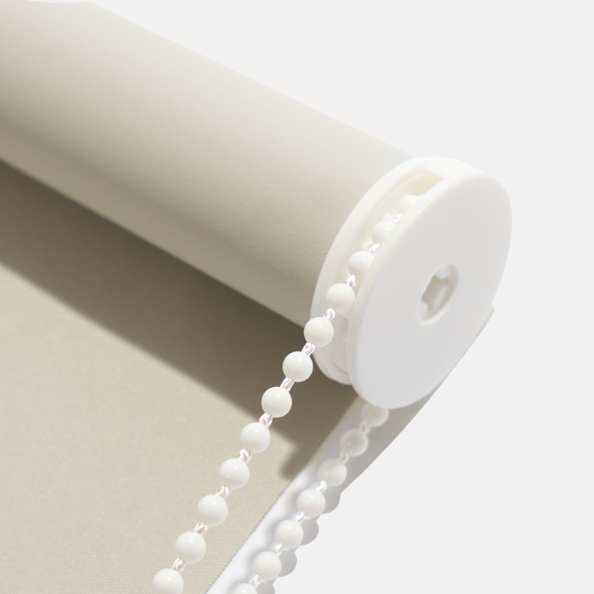 OHS Blackout Roller Blind, Natural - 120 x 165cm>
