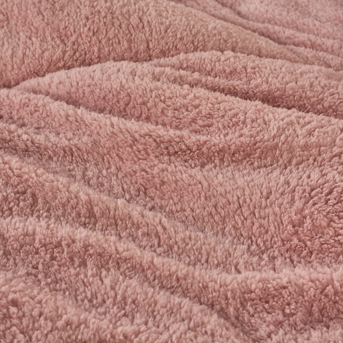 OHS Teddy Coverless 10.5 Duvet & Pillowcases, Blush - Double>