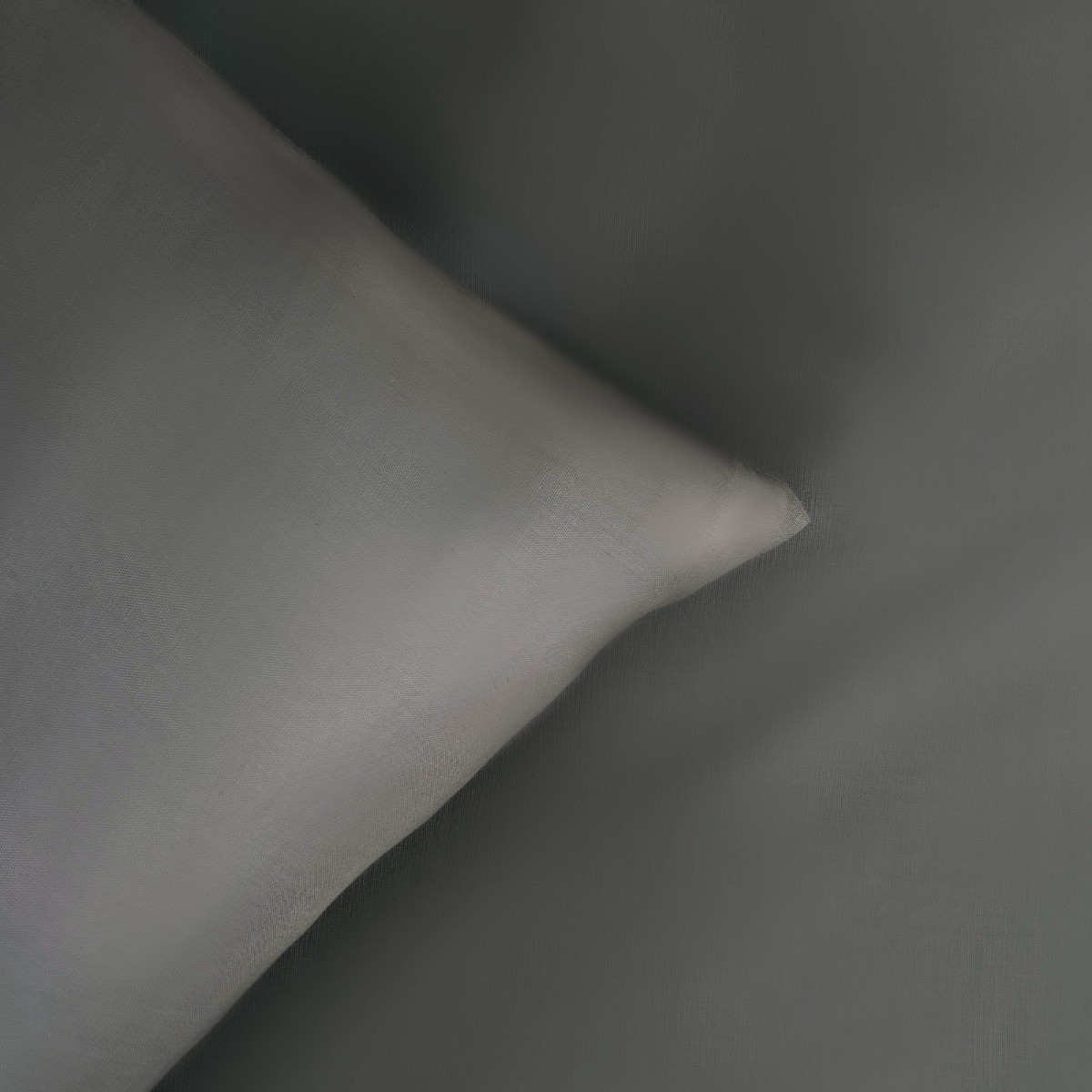 OHS 300 Thread Count 100% Cotton Duvet Cover Set - Dark Grey>