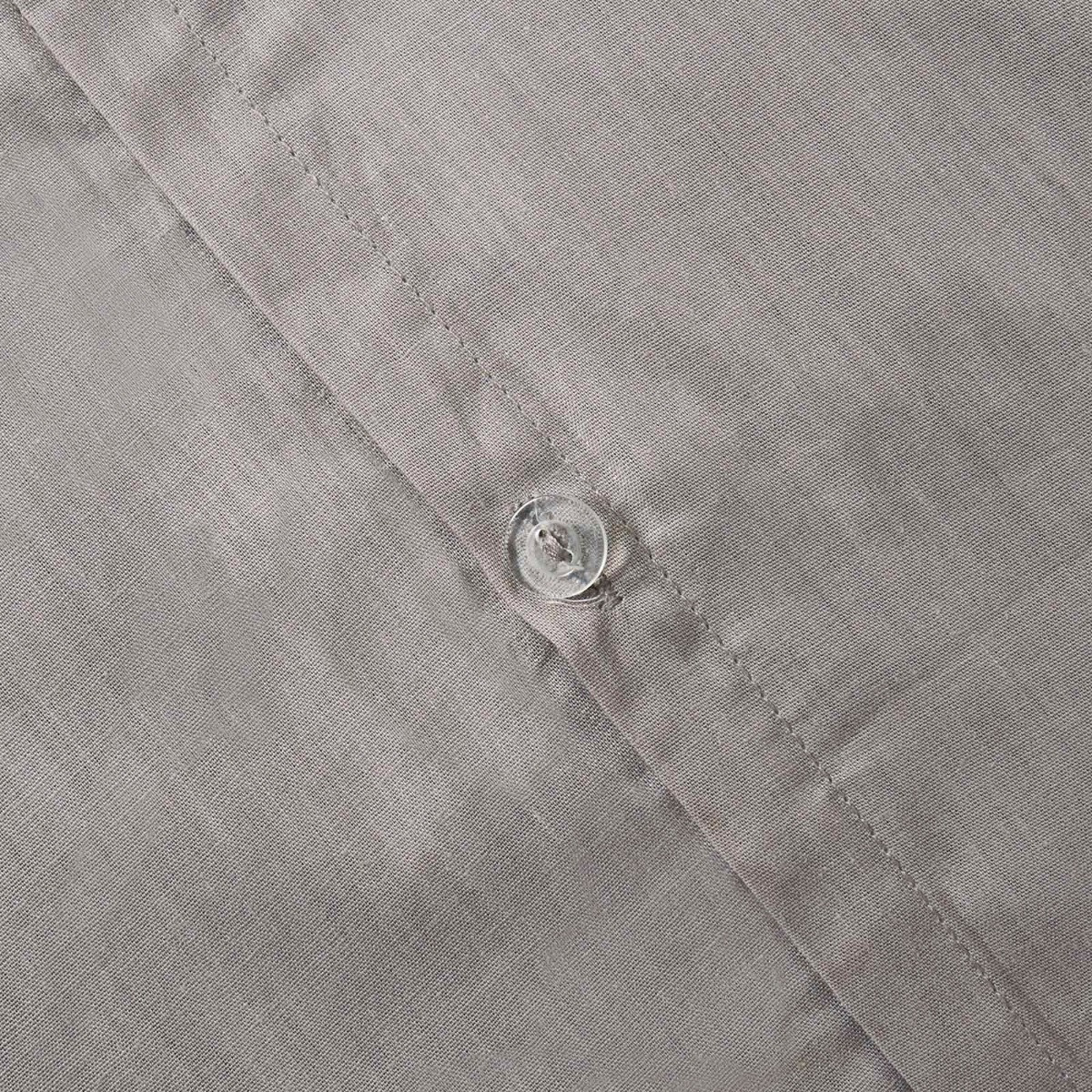 OHS 300 Thread Count 100% Cotton Duvet Cover Set - Light Grey>