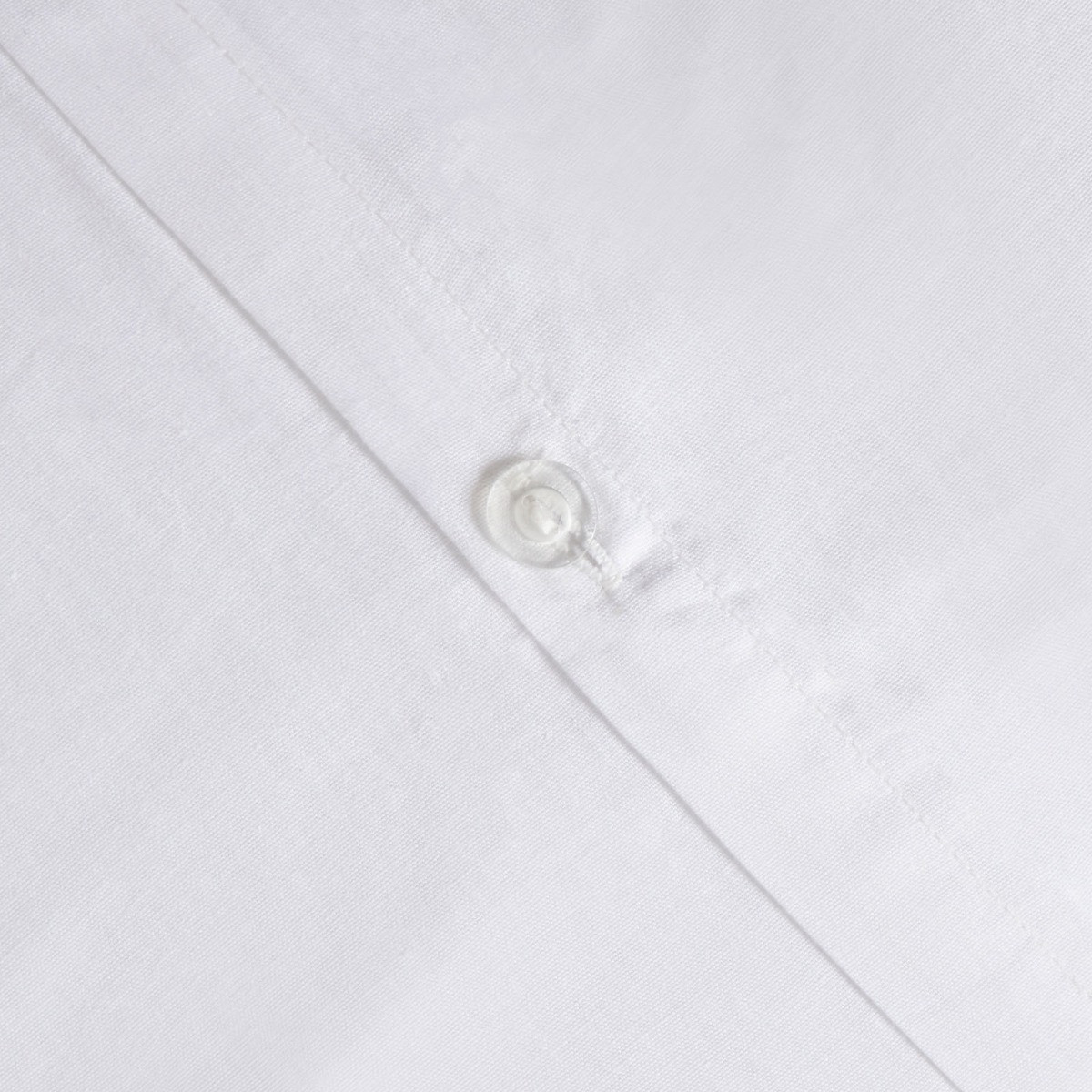 OHS 300 Thread Count 100% Cotton Duvet Cover Set - White>