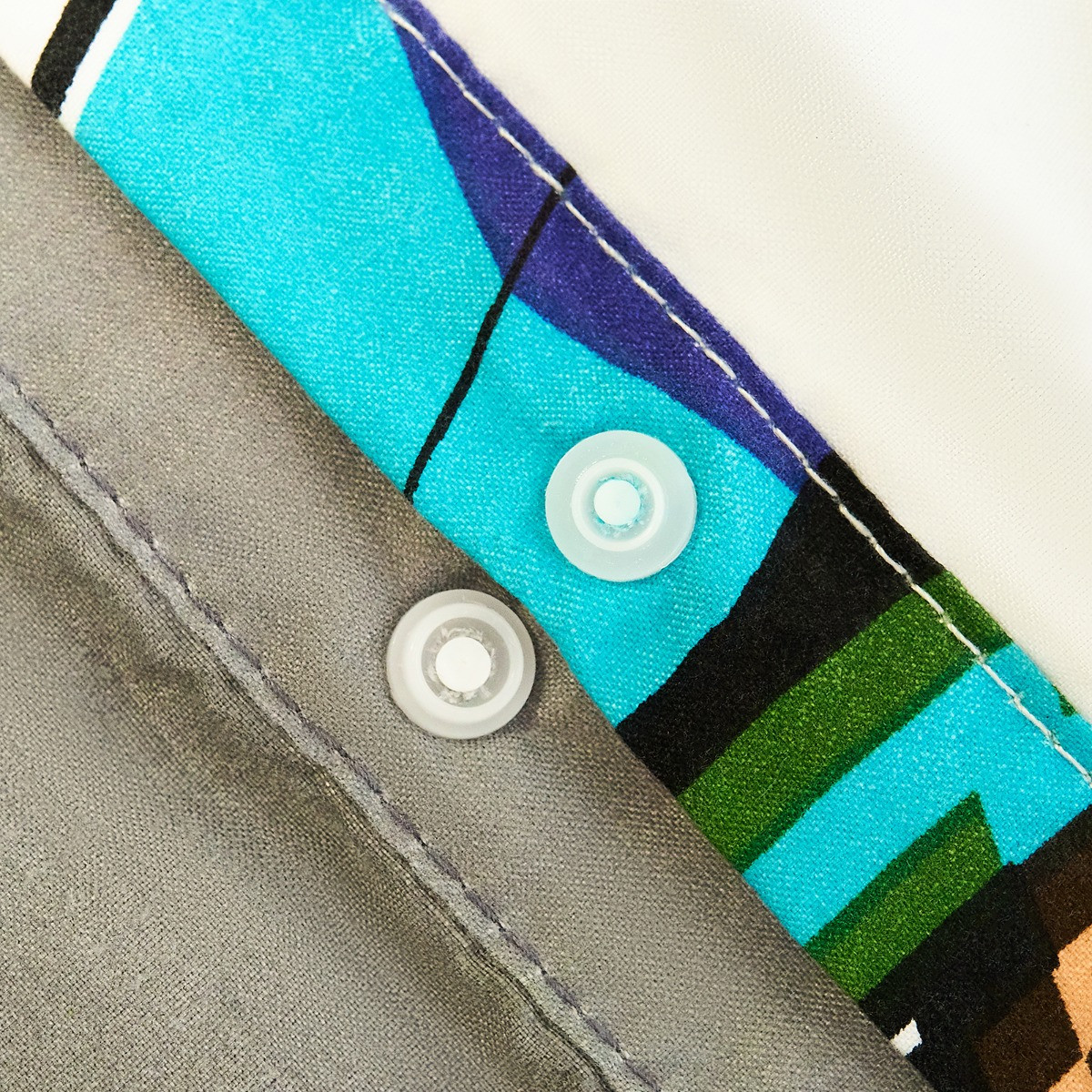 Minecraft Reversible Duvet Set, Grey>