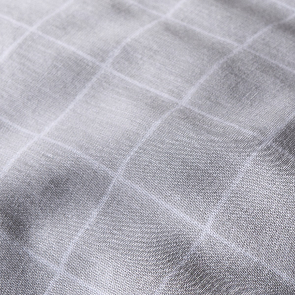 OHS Winter Stag Duvet Set, Charcoal/White - Double>