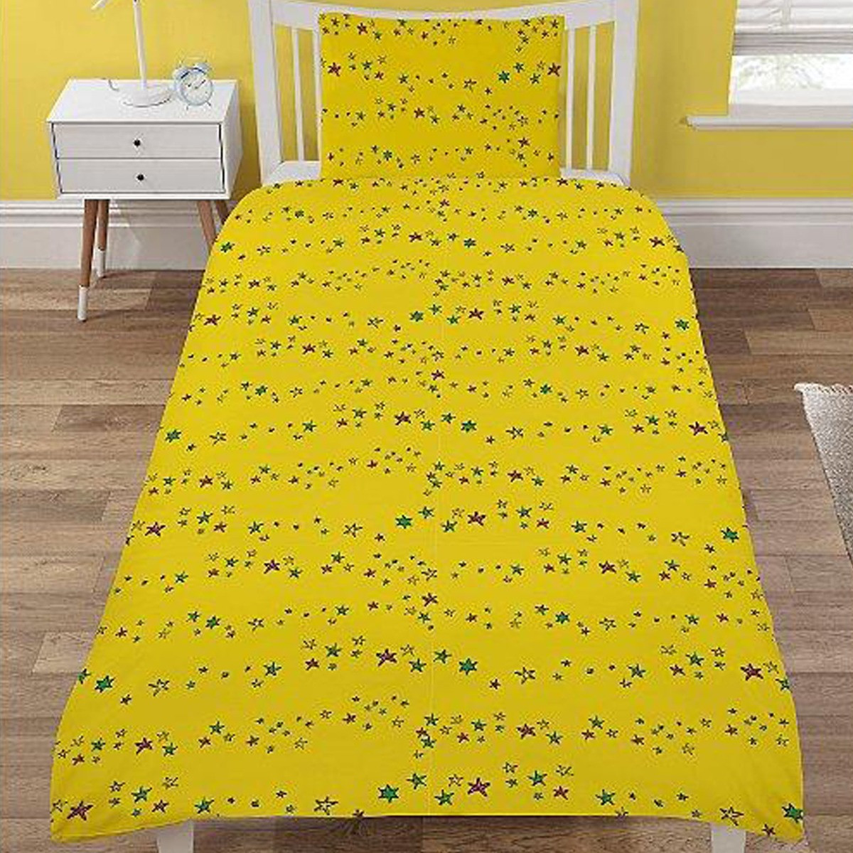 Gangsta Granny Reversible Duvet Set, Multi - Single>