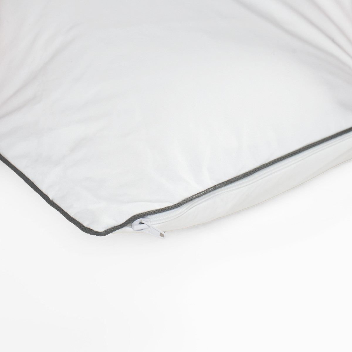 Bespoke Collection 4 In 1 Goose Feather Pillow, White 1 Pack