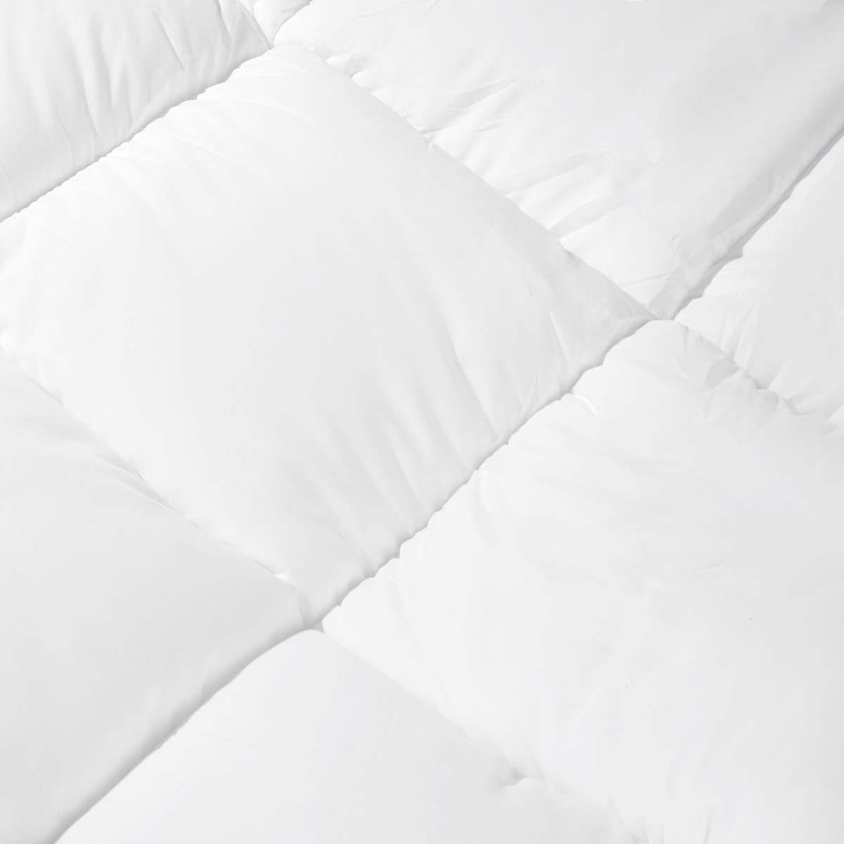 Dreamland Forever Full Mattress Topper, White