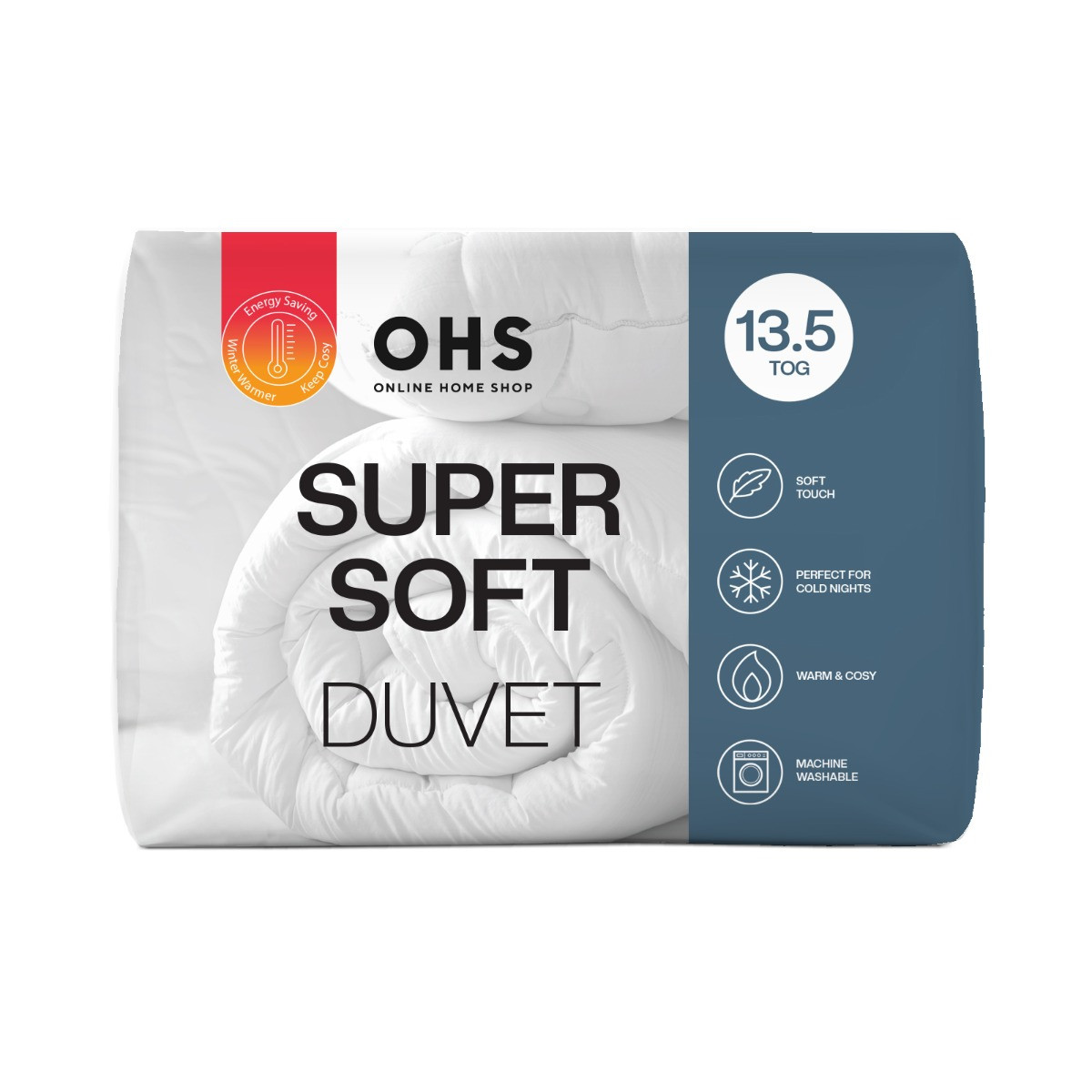 OHS Soft Touch 13.5 Tog Duvet>
