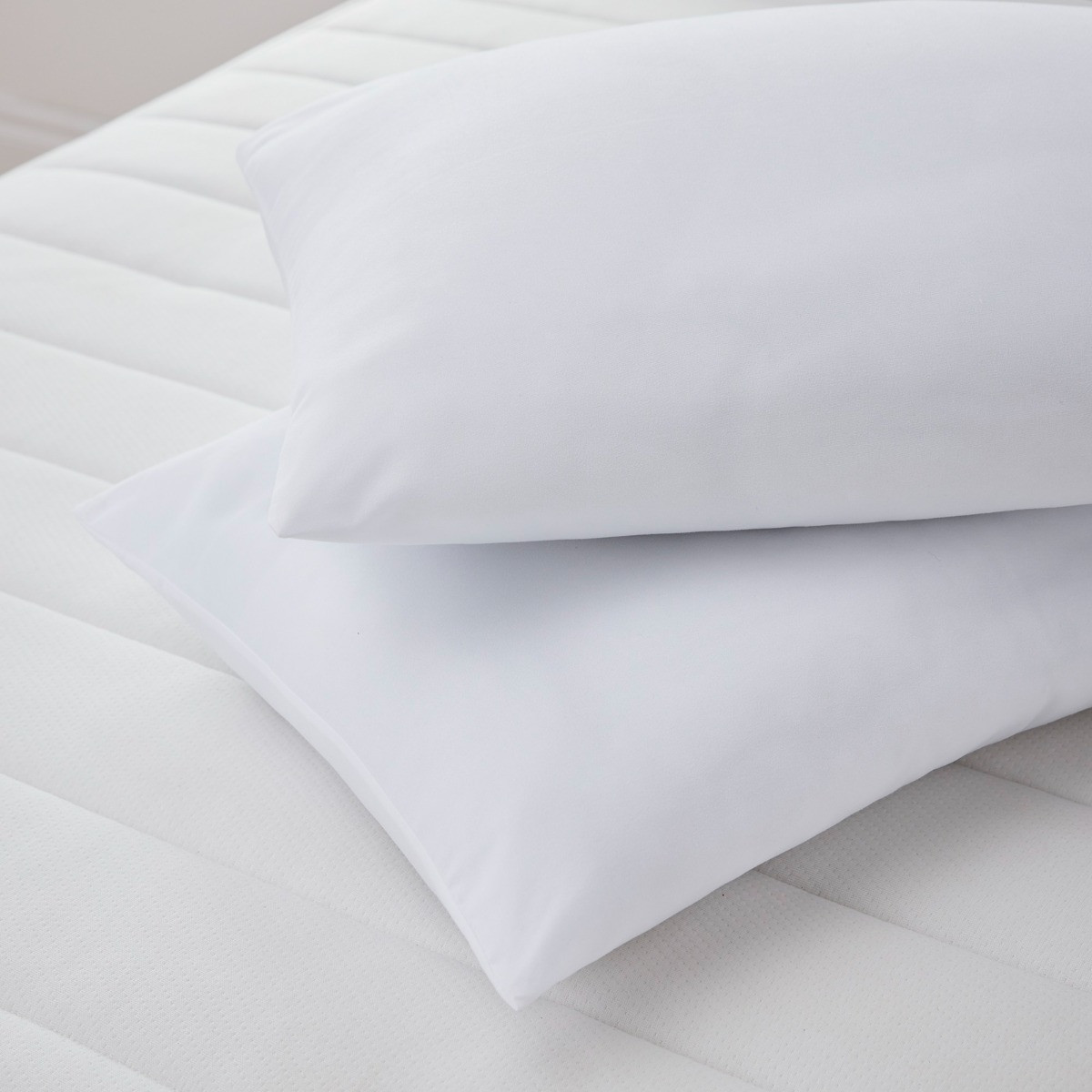 OHS Soft Touch Anti Allergy Pillows - White>