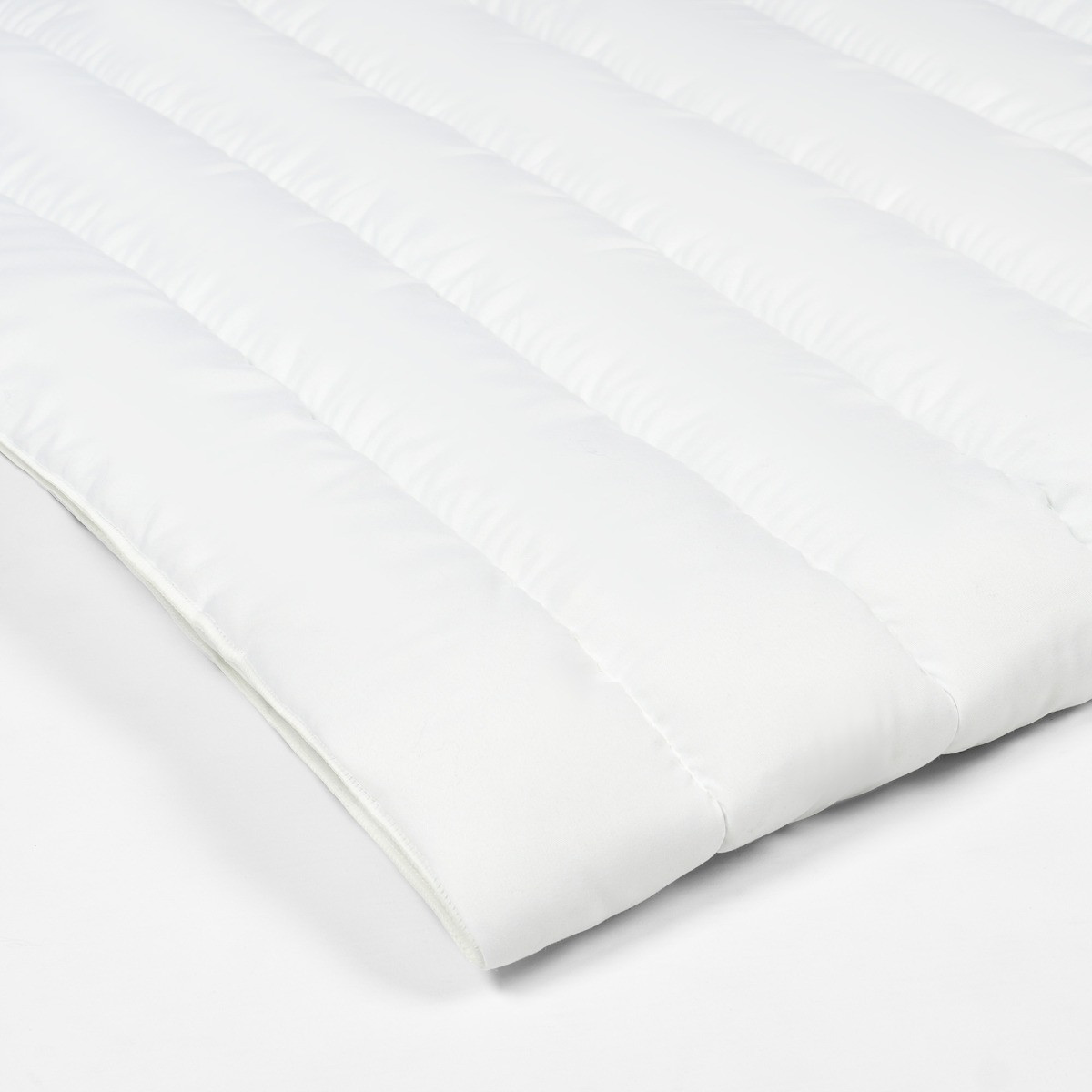 OHS Soft Touch  Deep Fill Mattress Topper, White - Double>