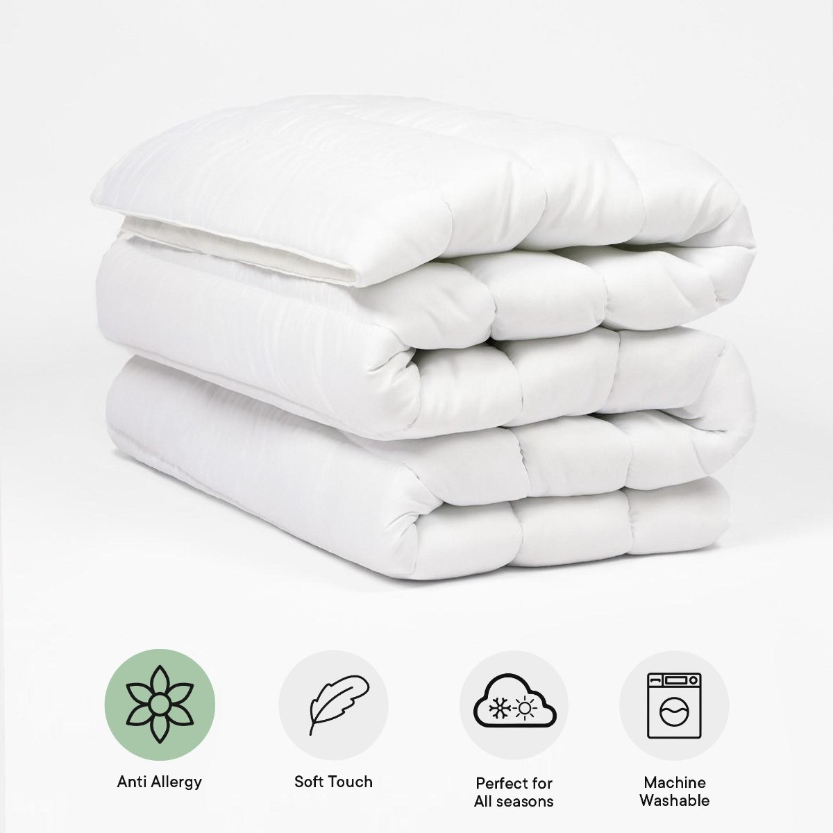 OHS Soft Touch Anti Allergy Deep Fill Mattress Topper>